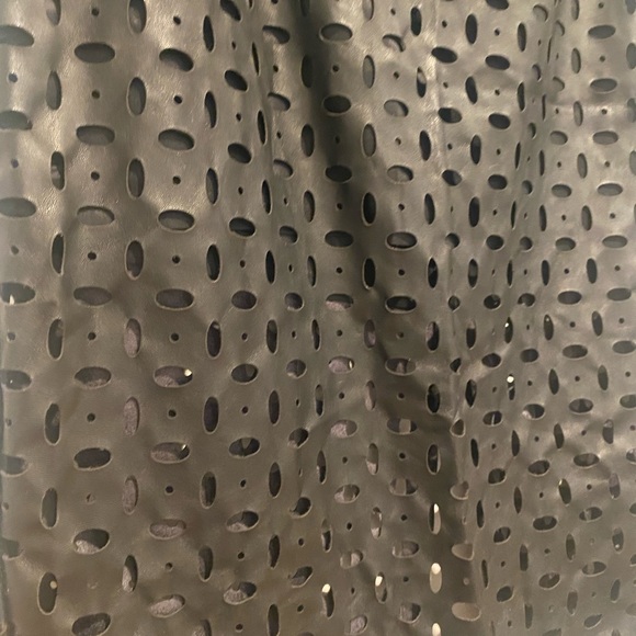 Banana Republic Faux Leather Pencil Skirt - Picture 3 of 5